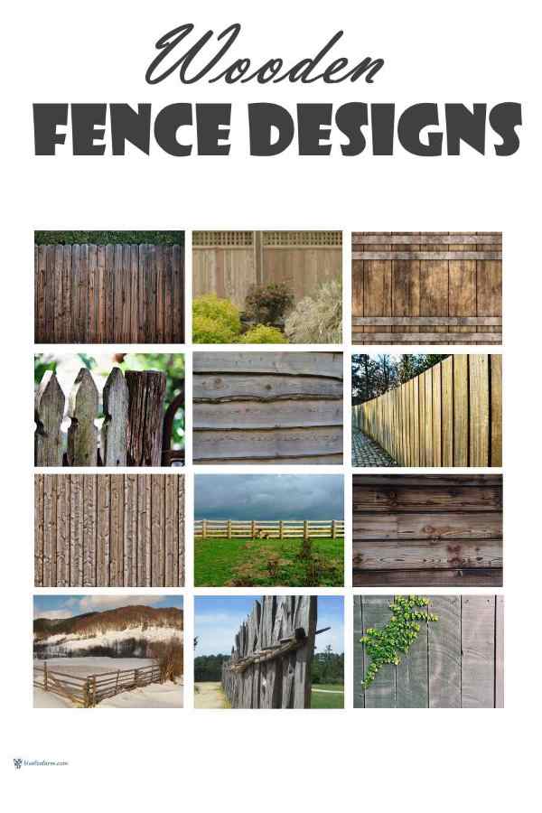 Wooden Fence Designs