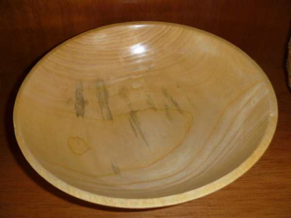 Wooden Burl Bowl